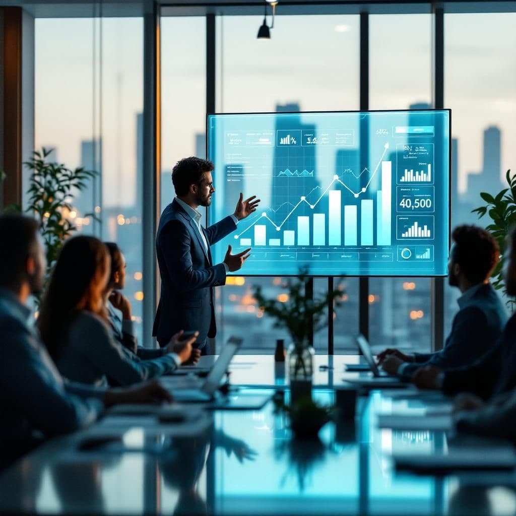 Prezentacija finansijskih rezultata pred timom